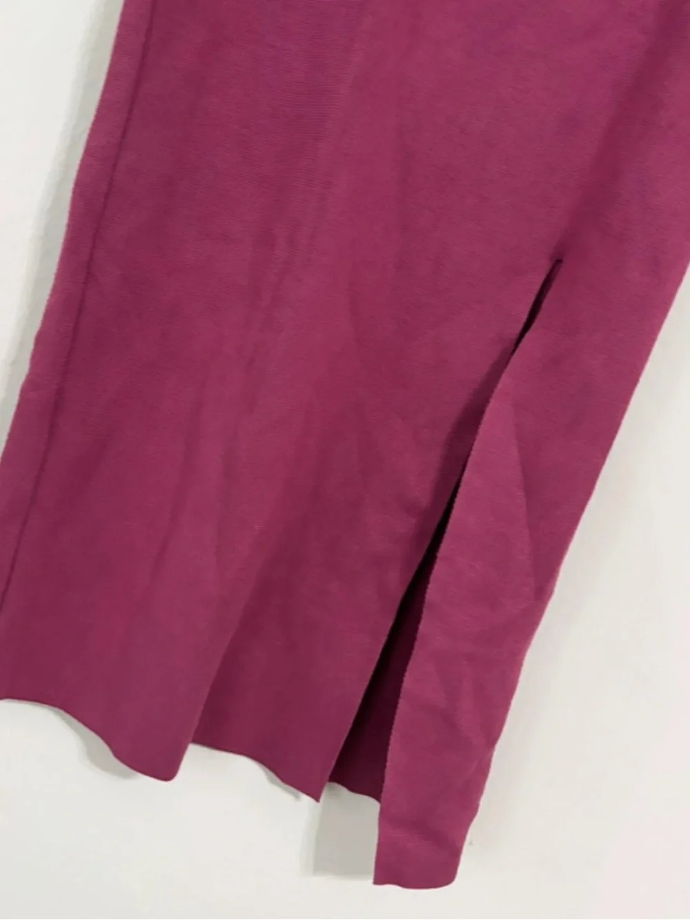 Abercrombie and Fitch Burgundy Fuchsia  Bodycon Maxi Dress
